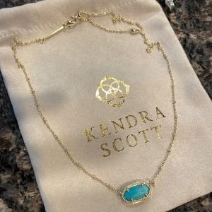 Turquoise Kendra Scott Elisa necklace